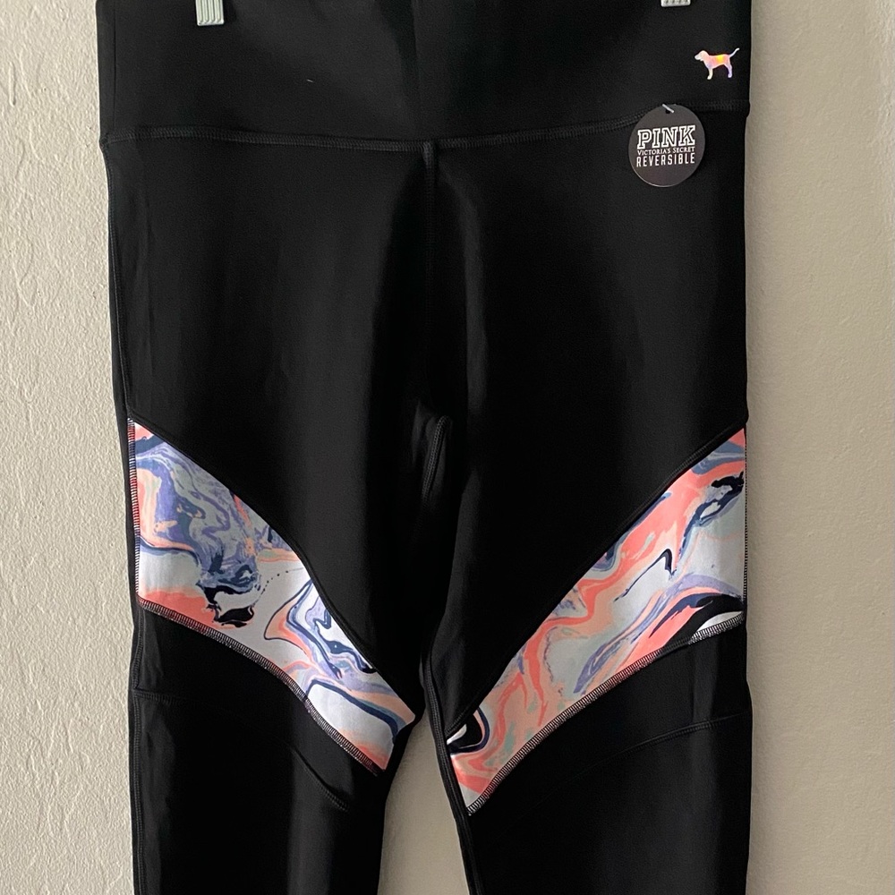 NWT Reversible Victoria’s Secret Pink Yoga Pants